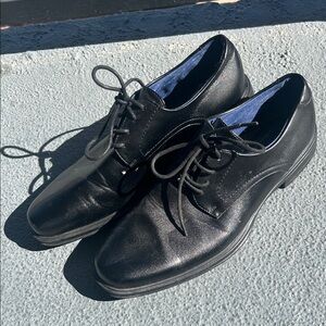 Perry Ellis Black Men's Oxfords